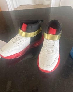 Shadow The Hedgehog Sneakers Chaos Emeralds & Rings