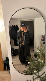 UNLIMITED MOTE | Solid Color Striped Trousers