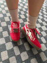 KILLWINNER丨Retro Training Sneaker-Red Velvet