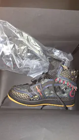 SGSX | Wukong-Armor High-Top Sneakers - Black&Gold