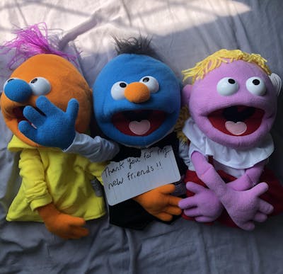 Pubbet Mini Bundle - Three 35cm Half-Body Deluxe Hand Puppets. SAVE 10%