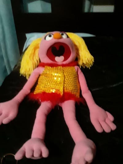 Rosey by Pubbets™ Full-Body Girl Hand Puppet with Outfit and Carry Bag