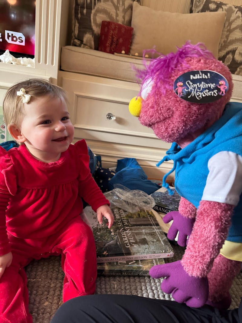 Smooch – Premium Full-Body Purple Furry Monster Puppet (24”/60cm)