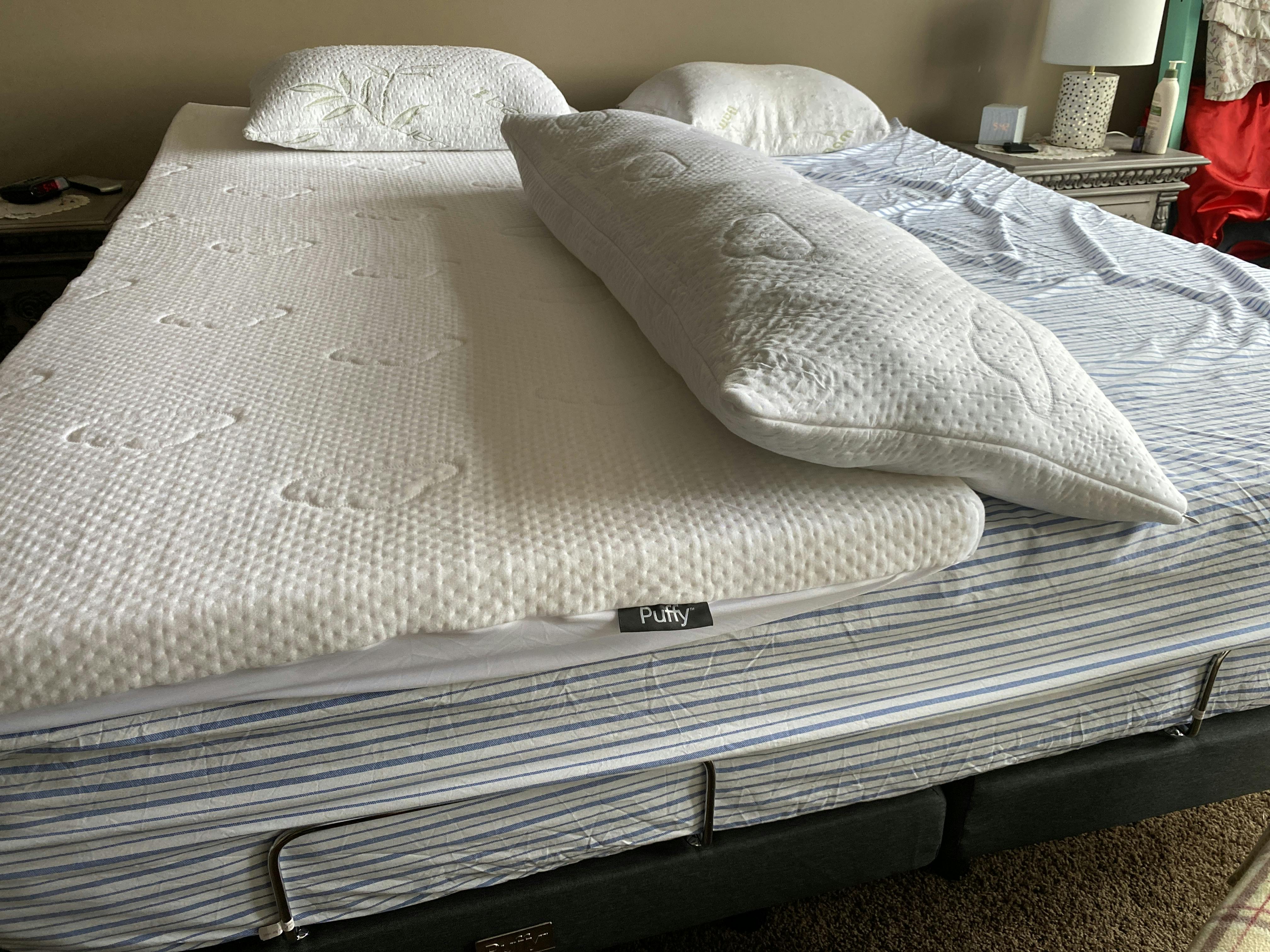 puffy soft mattress topper review