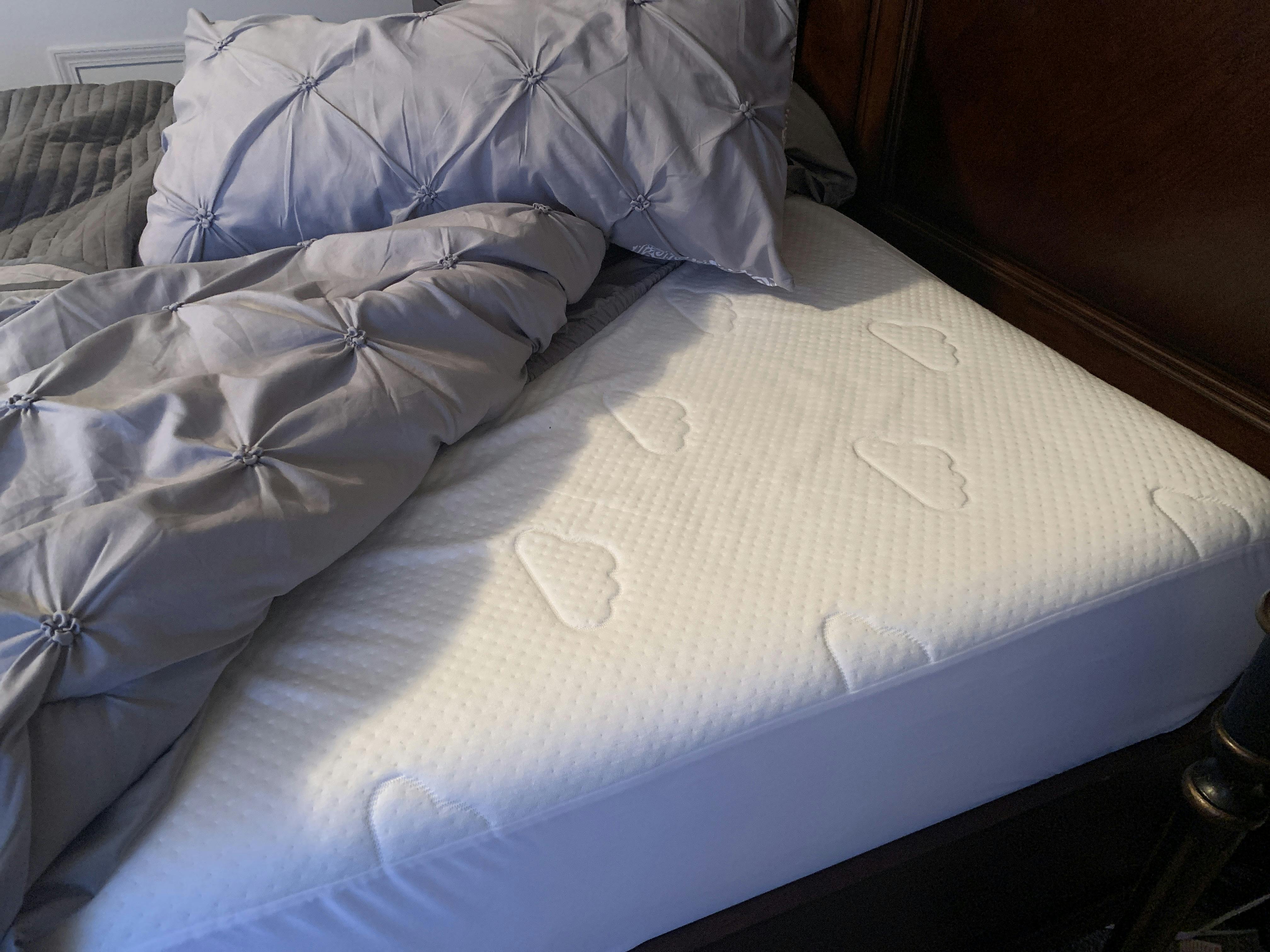 mattress protector puffy mattress