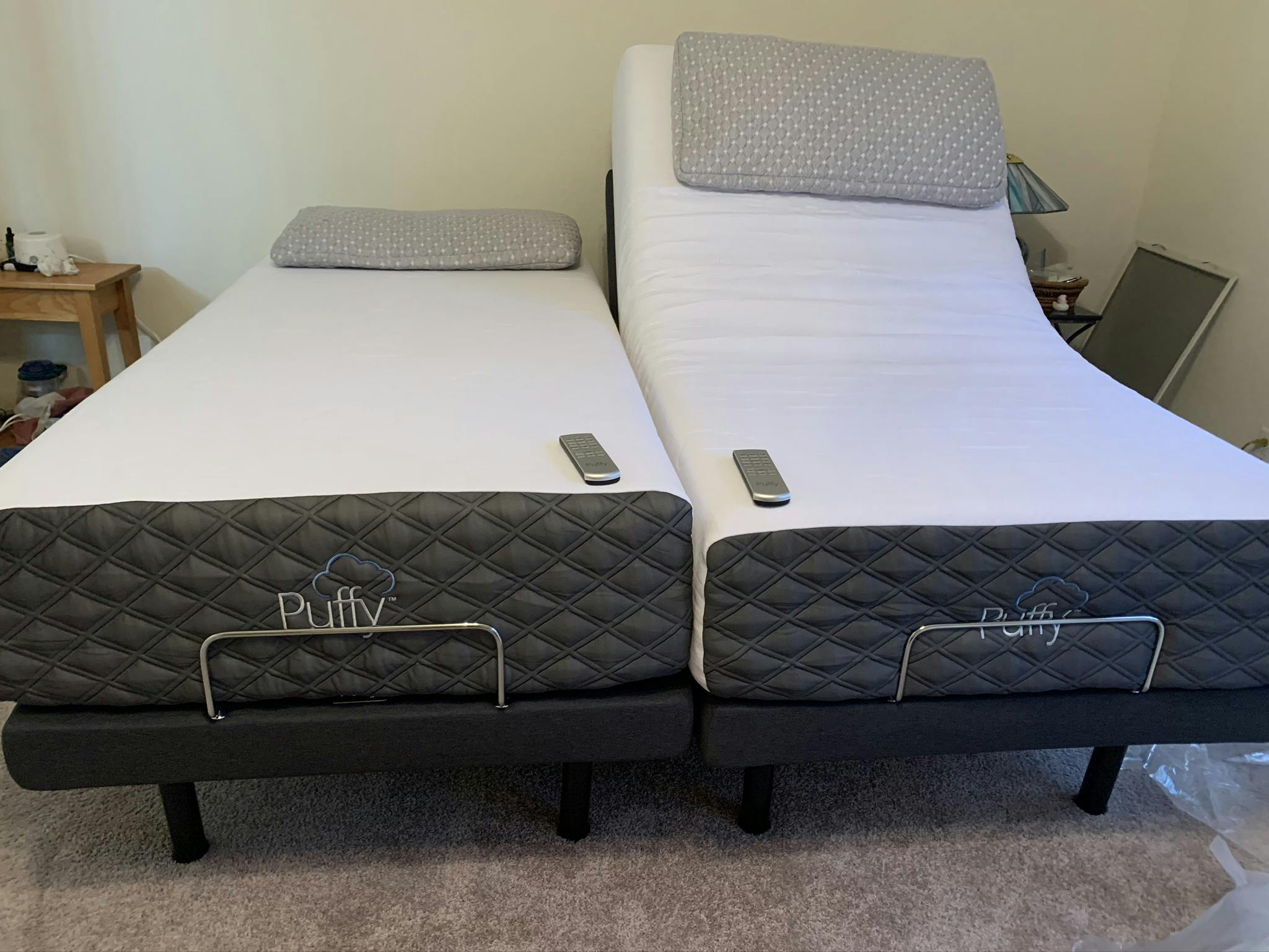 puffy king mattress cost