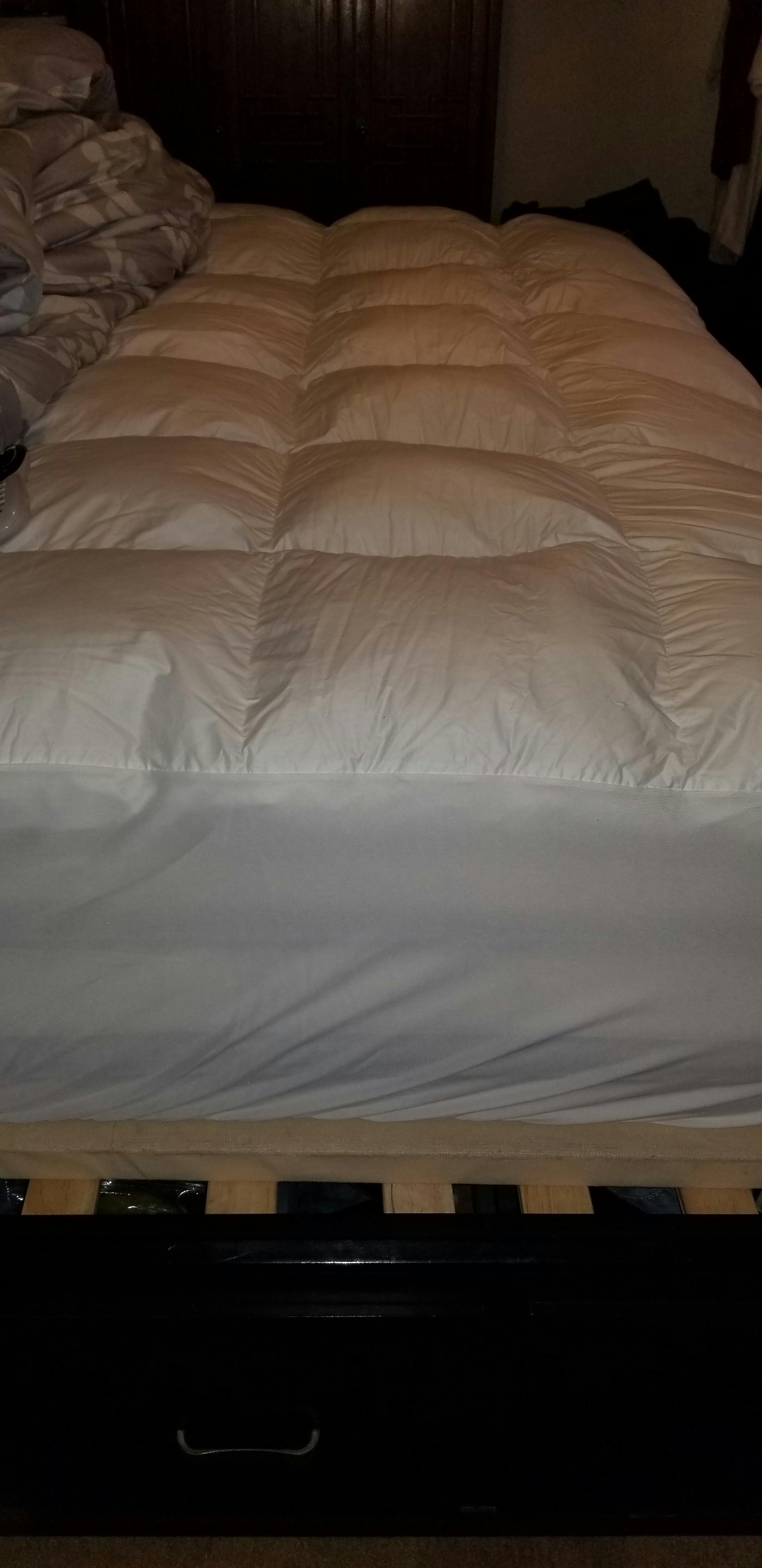 puffy mattress pad