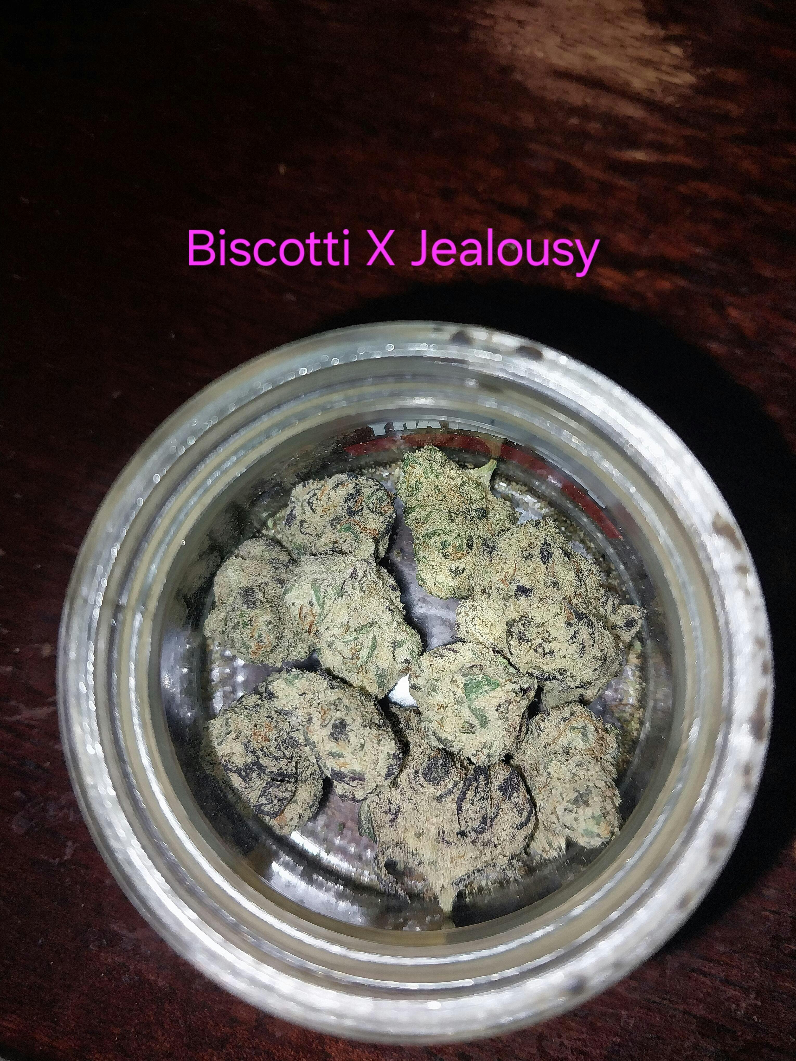 Biscotti X Jealousy THCa Flower (Indoor) (Hybrid) | PUFFY