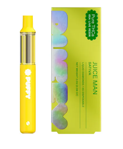 Butterscotch Pure THCa Live Resin Disposable – Puffy THCa