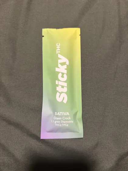 Green Crack THCa THCp Disposable (Sativa) (1 gram) | PUFFY