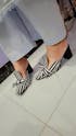 Zebra Luxe Knot Block Heel PIU_179