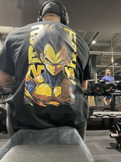 VEGETA OVERSIZE SHIRT (BACKPRINT)