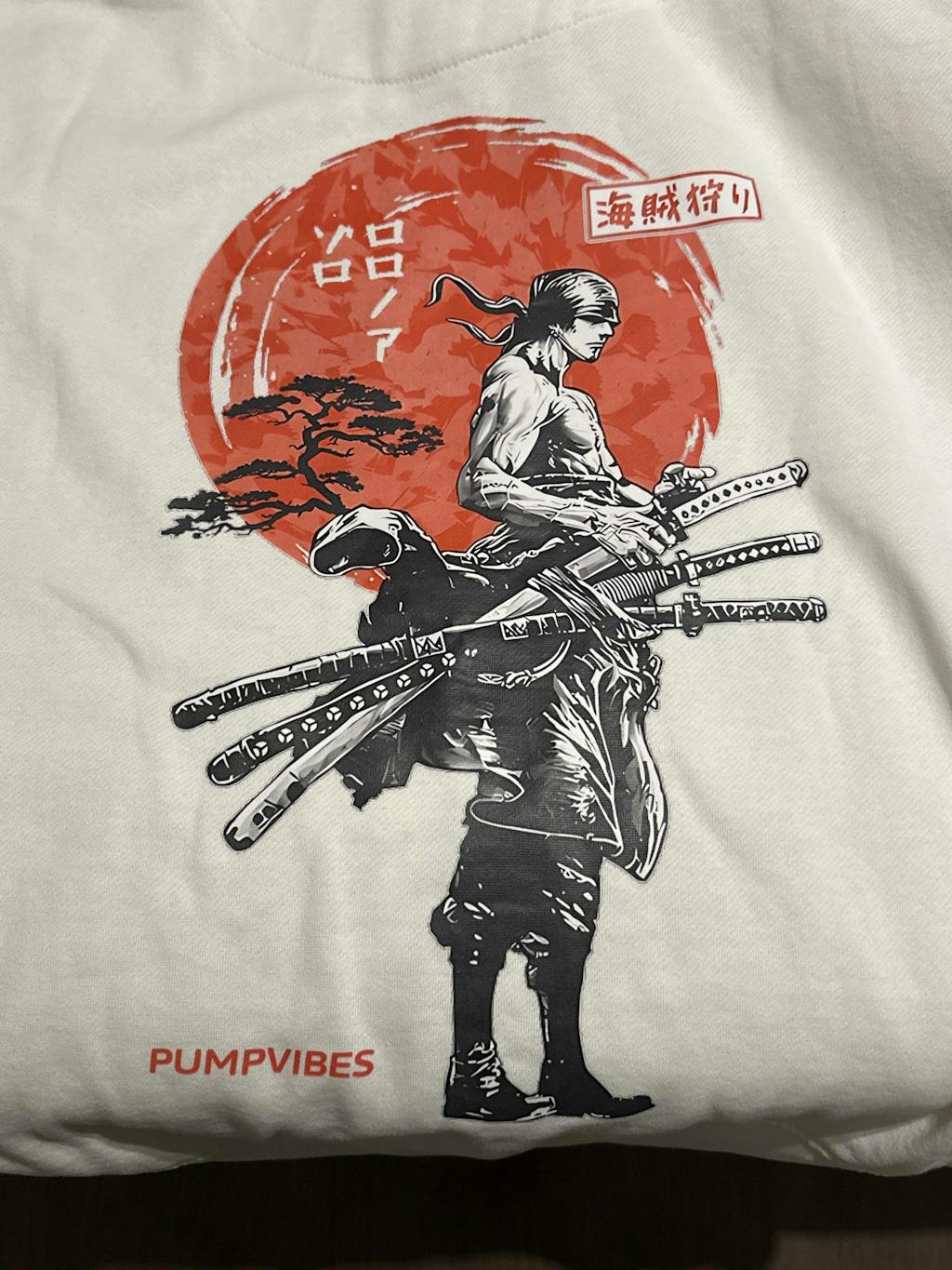 RED SUN ZORO OVERSIZE HOODIE