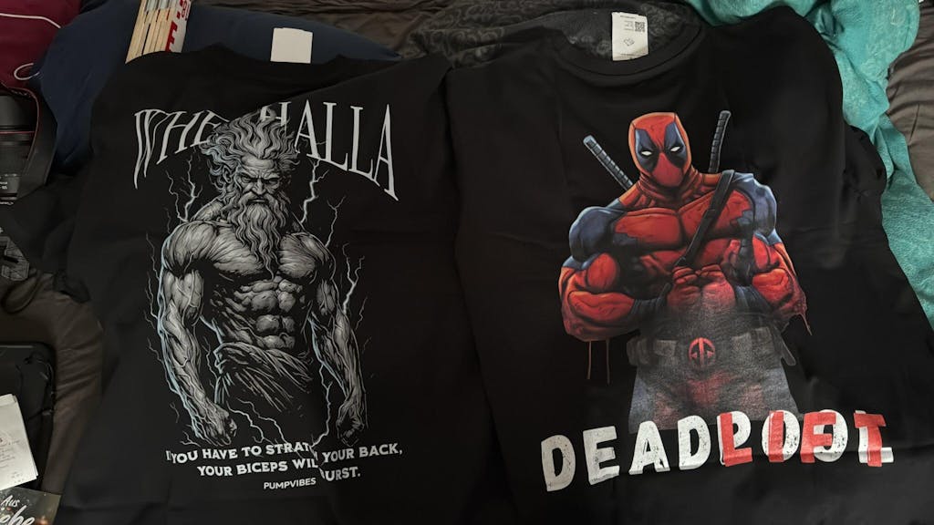 DEADLIFT OVERSIZE SHIRT (BACKPRINT)