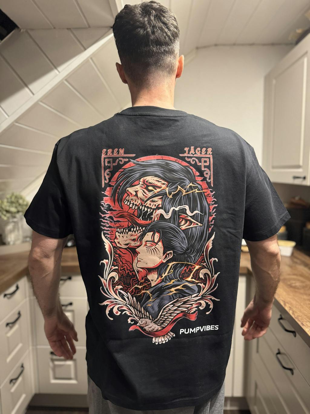 YUJI ITADORI OVERSIZE SHIRT (BACKPRINT)