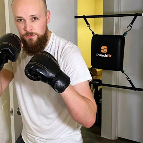 Boxsack für die Tür