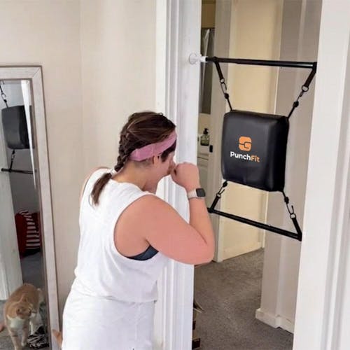 Boxsack für die Tür