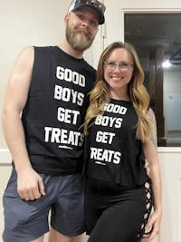 Good Boys Get Treats Crop Tank | Gift for Dog Moms | Made in USA
