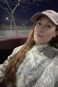 Puppies Make Me Happy Wood Camo Crewneck Sweatshirt | Ultra-Soft Dog Lover Gift