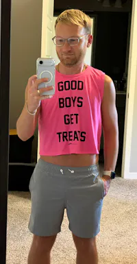 Good Boys Get Treats Crop Tank | Gift for Dog Moms | Made in USA