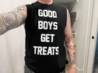 Good Boys Get Treats Muscle Tank | Gift for Dog Lovers
