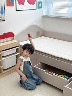 Little House Storage Bed