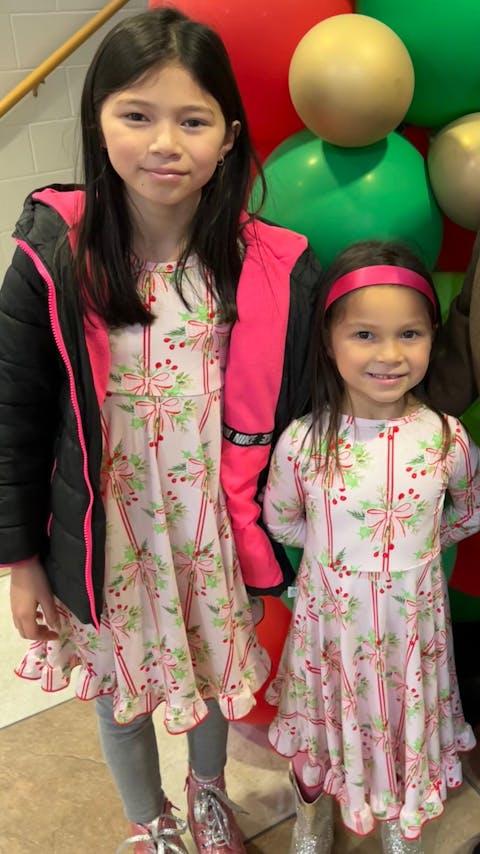 Christmas Bows Dress