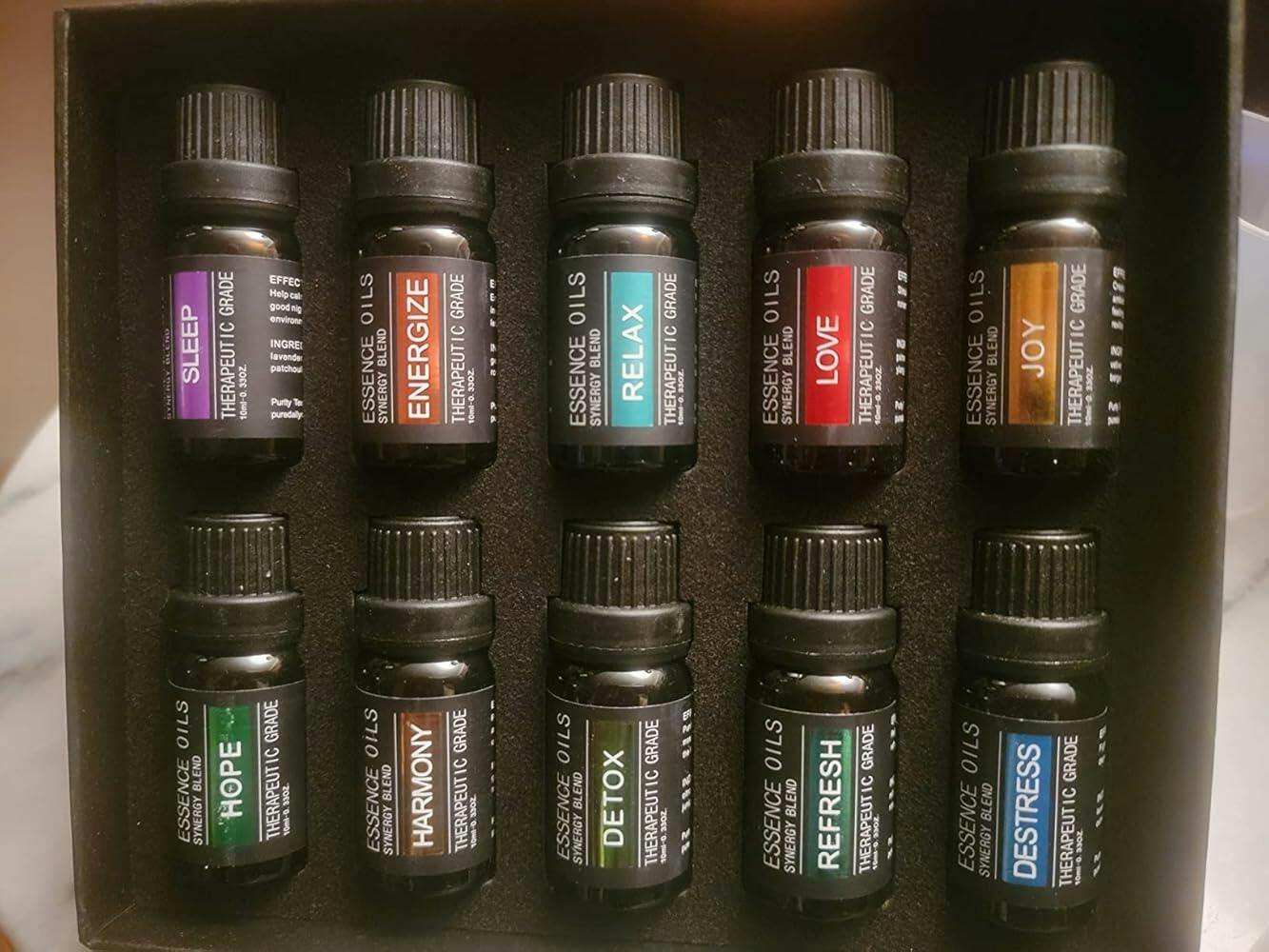 Shop Electric Diffuser Essential Oil Set of 10 | Pure Daily Care