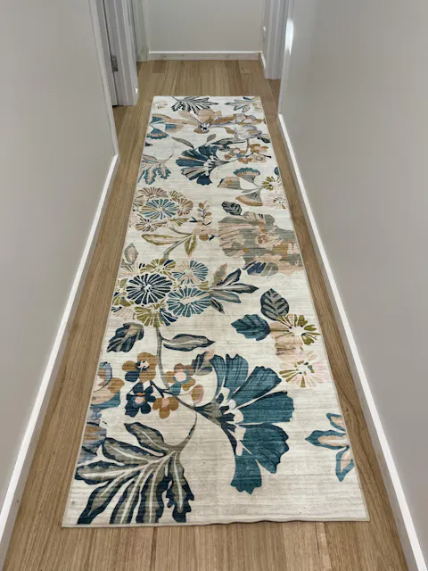 Machine Washable Rug - Retro Flora