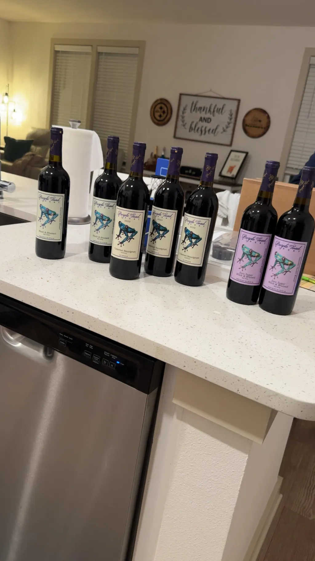 Black & Bruised Wine - Purple Toad Winery - Paducah, KY – Purple