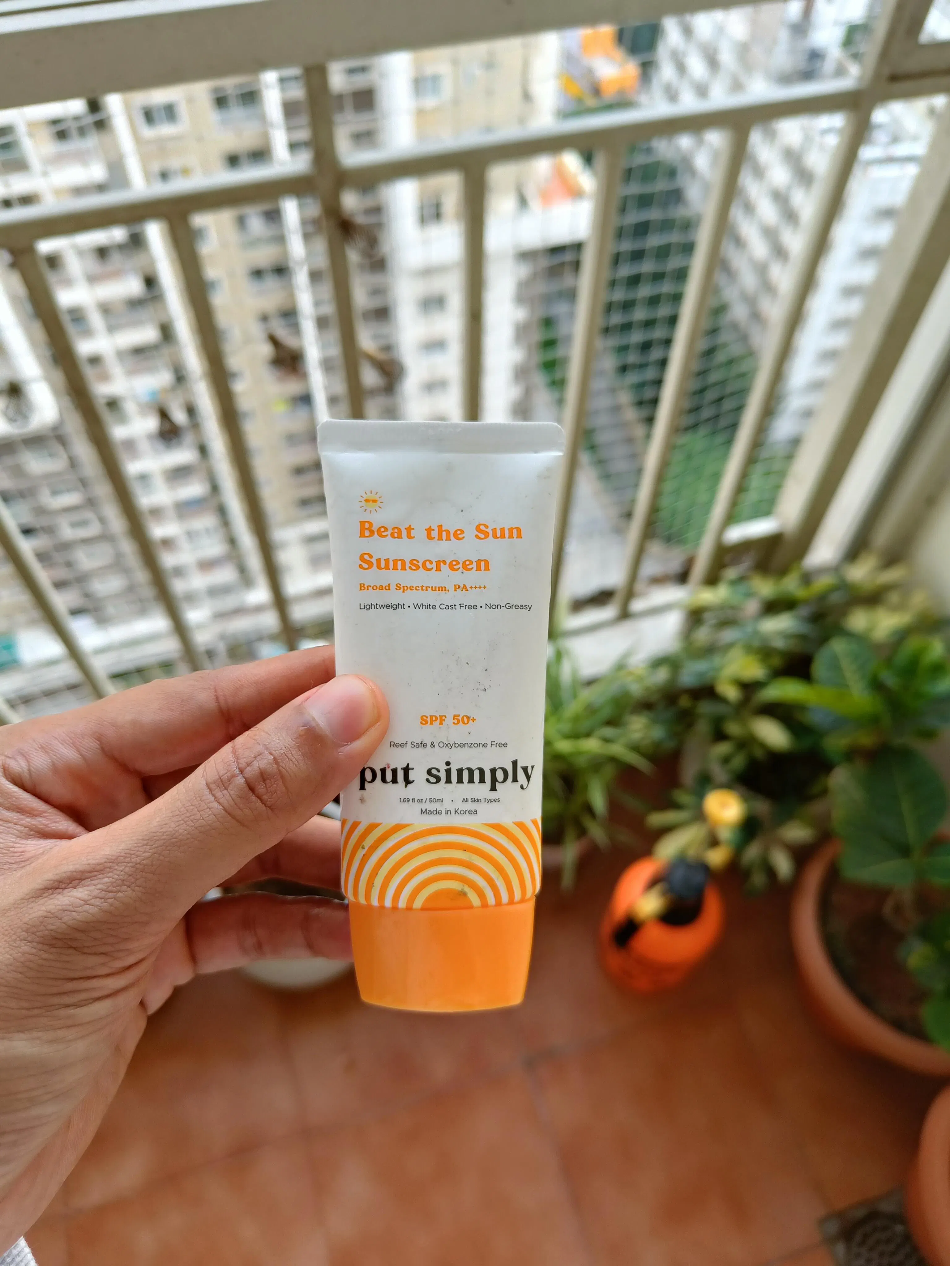 Beat The Sun | Broad Spectrum Sunscreen with SPF 50 in India | Put Simply