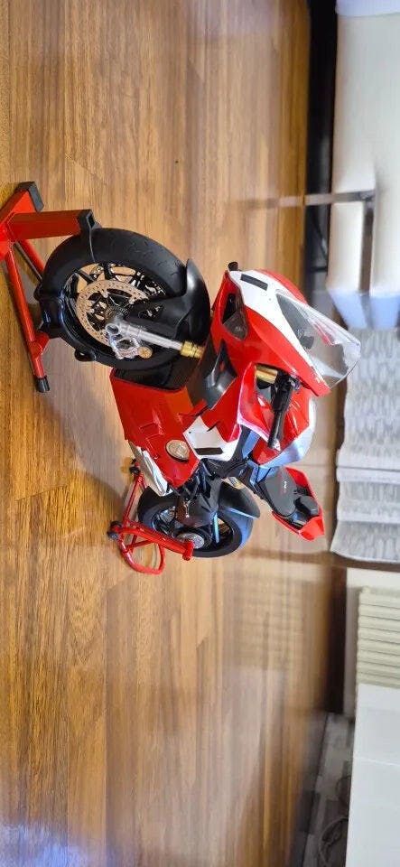 Customer photo for 1:6 Ducati Panigale V4R Diecast Alloy Model
