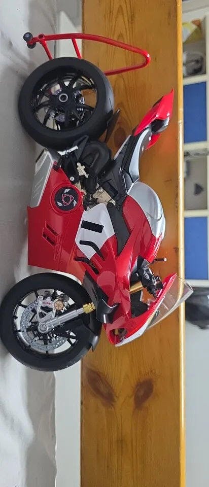 Customer photo for 1:6 Ducati Panigale V4R Diecast Alloy Model