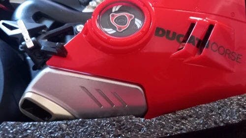 Customer photo for 1:6 Ducati Panigale V4R Diecast Alloy Model