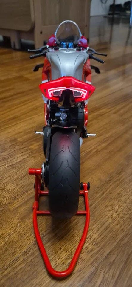 Customer photo for 1:6 Ducati Panigale V4R Diecast Alloy Model