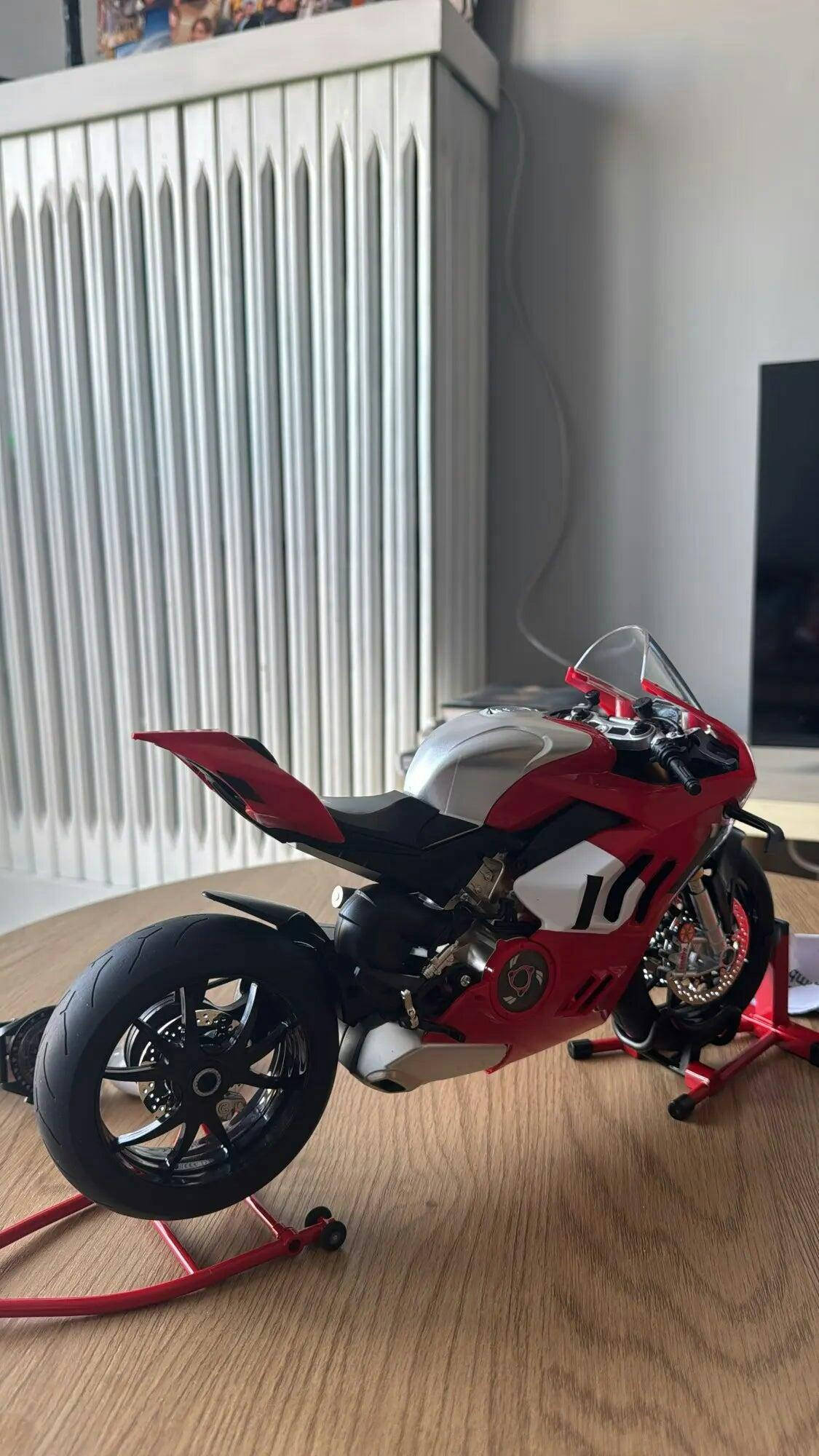 Customer photo for 1:6 Ducati Panigale V4R Diecast Alloy Model