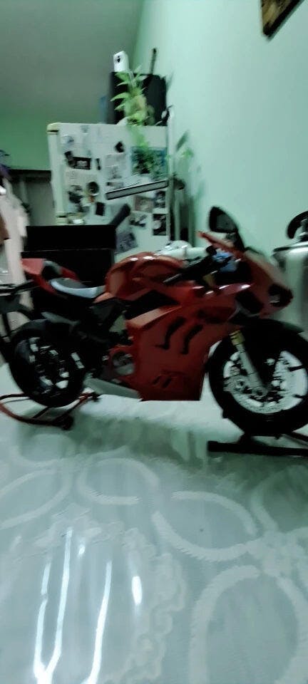 Customer photo for 1:6 Ducati Panigale V4R Diecast Alloy Model