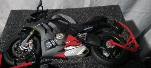 Customer photo for 1:6 Ducati Panigale V4R Diecast Alloy Model