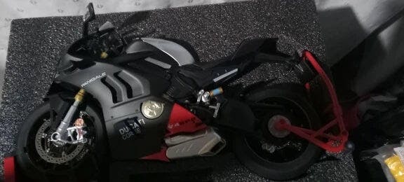 Customer photo for 1:6 Ducati Panigale V4R Diecast Alloy Model