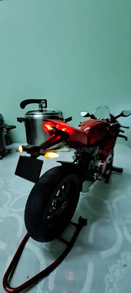 Customer photo for 1:6 Ducati Panigale V4R Diecast Alloy Model