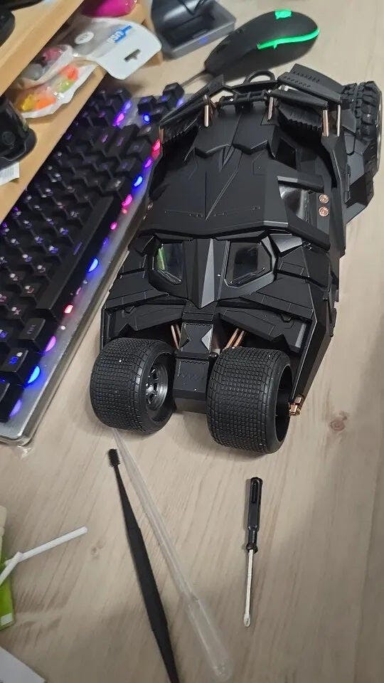 Customer photo for 1/18 Classic Batmobile Alloy Diecast