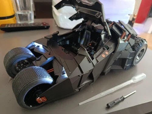 Customer photo for 1/18 Classic Batmobile Alloy Diecast