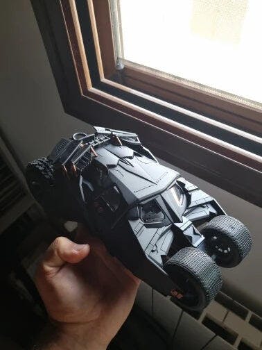 Customer photo for 1/18 Classic Batmobile Alloy Diecast