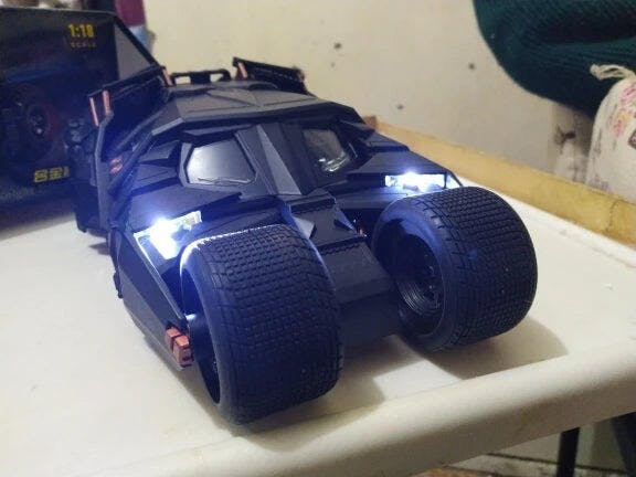 Customer photo for 1/18 Classic Batmobile Alloy Diecast