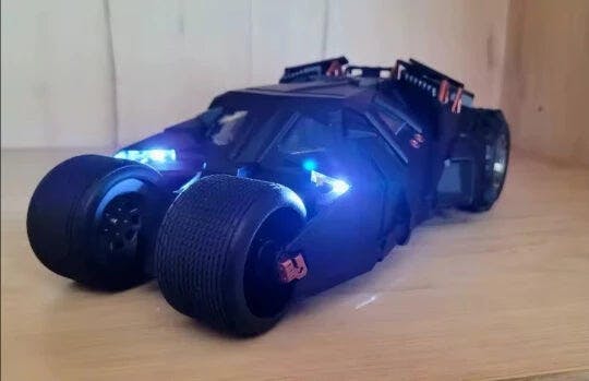 Customer photo for 1/18 Classic Batmobile Alloy Diecast