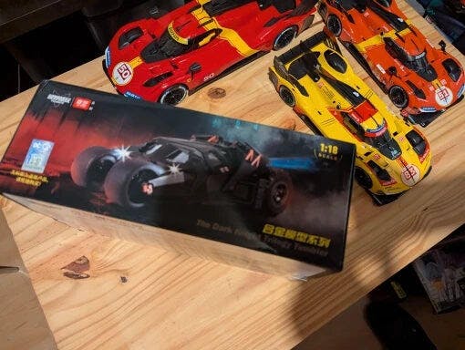 Customer photo for 1/18 Classic Batmobile Alloy Diecast