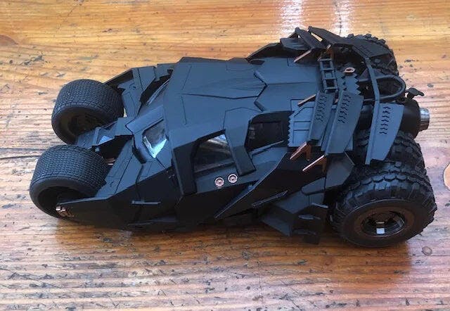 Customer photo for 1/18 Classic Batmobile Alloy Diecast
