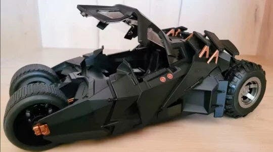 Customer photo for 1/18 Classic Batmobile Alloy Diecast