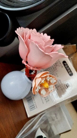 Customer photo for Building Block Flowers - Brick Bouquet with Vase