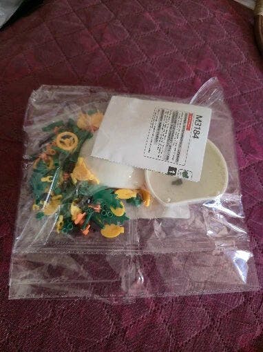 Customer photo for Building Block Flowers - Brick Bouquet with Vase